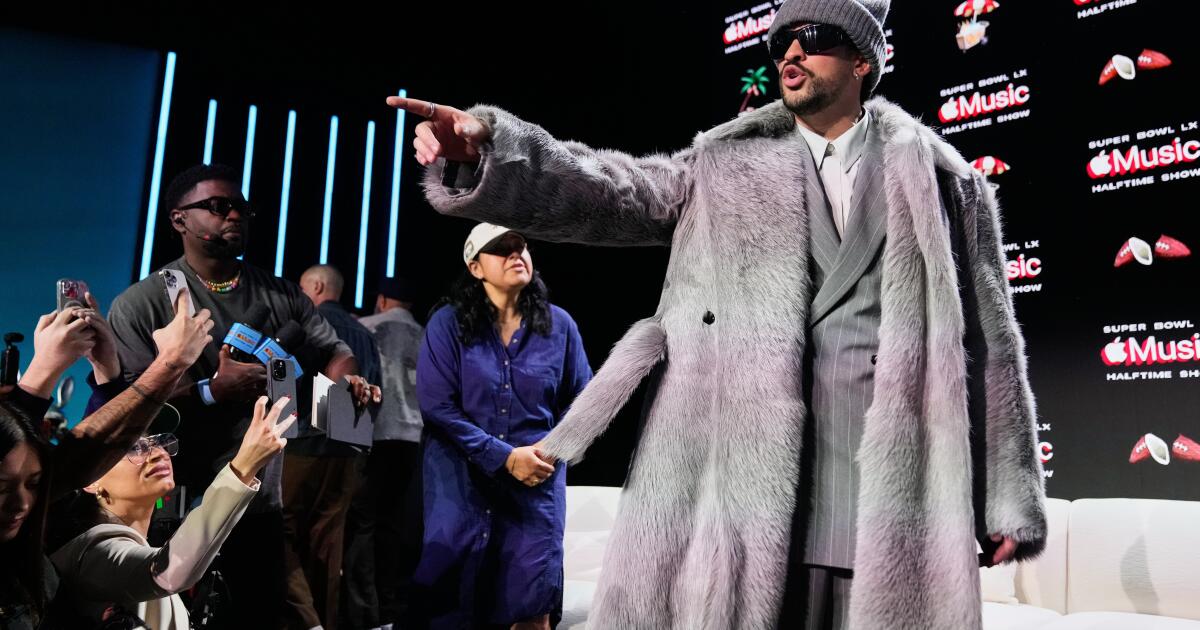 El espectáculo de medio tiempo de Bad Bunny en el Super Bowl