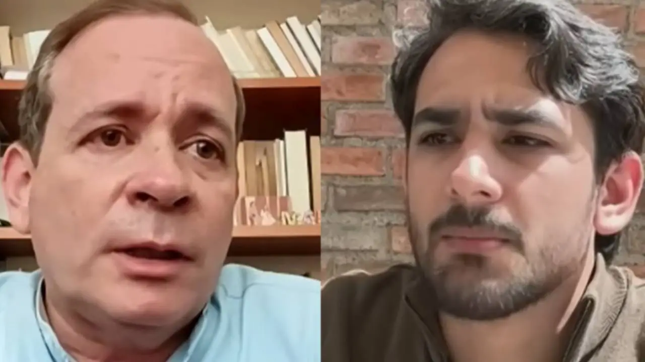 El llanto de Juan Pablo Guanipa al recordar lo que hizo su hijo Ramón mientras él estuvo preso