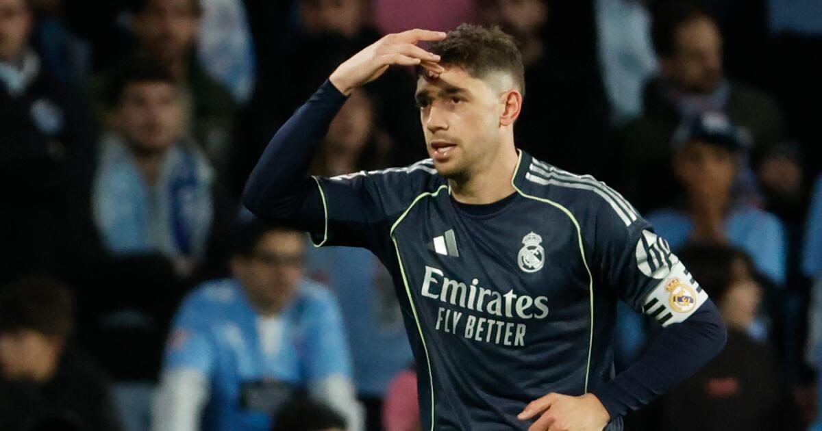Gol de Valverde ‘in extremis’ corta mala racha del Real Madrid en visita al Celta