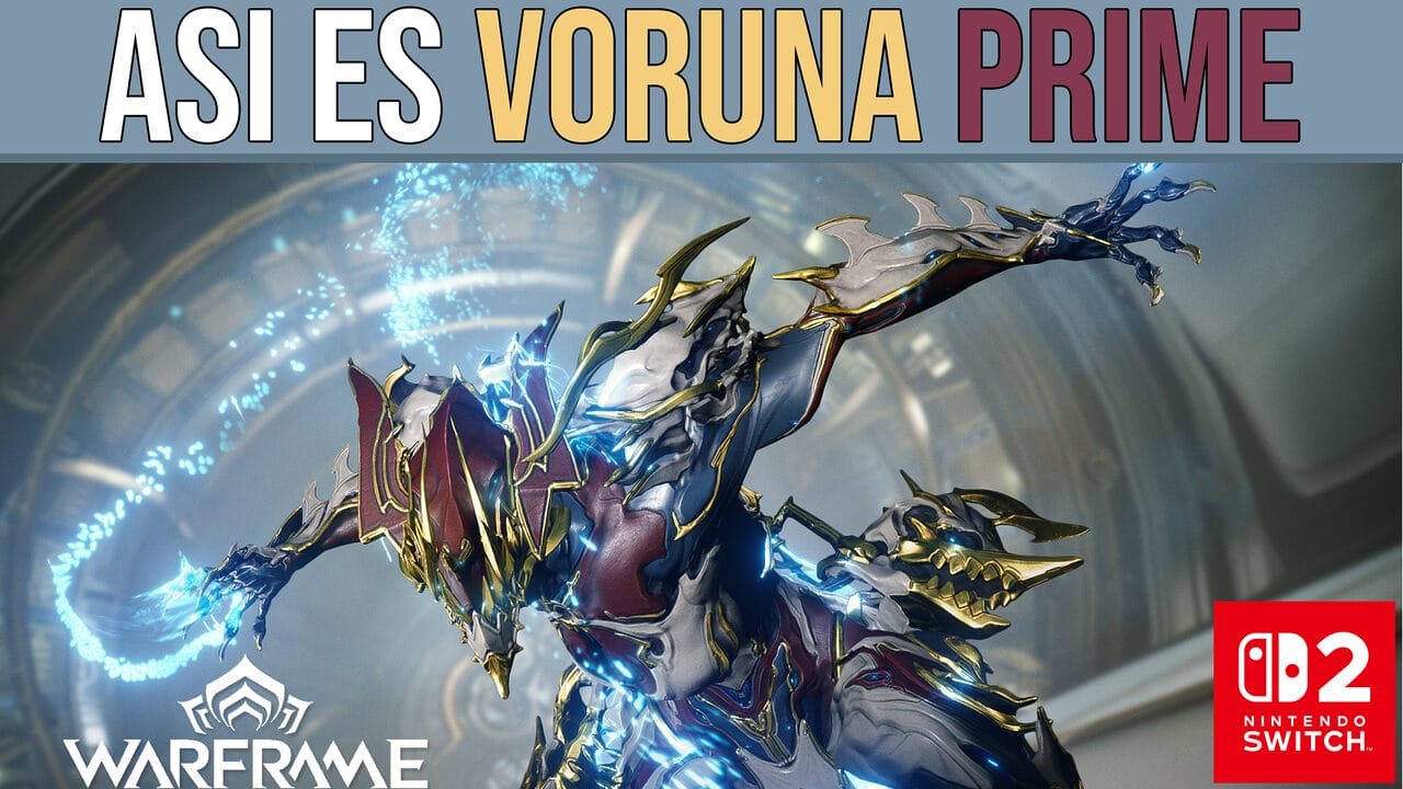 Warframe Voruna Prime Switch 2 gameplay