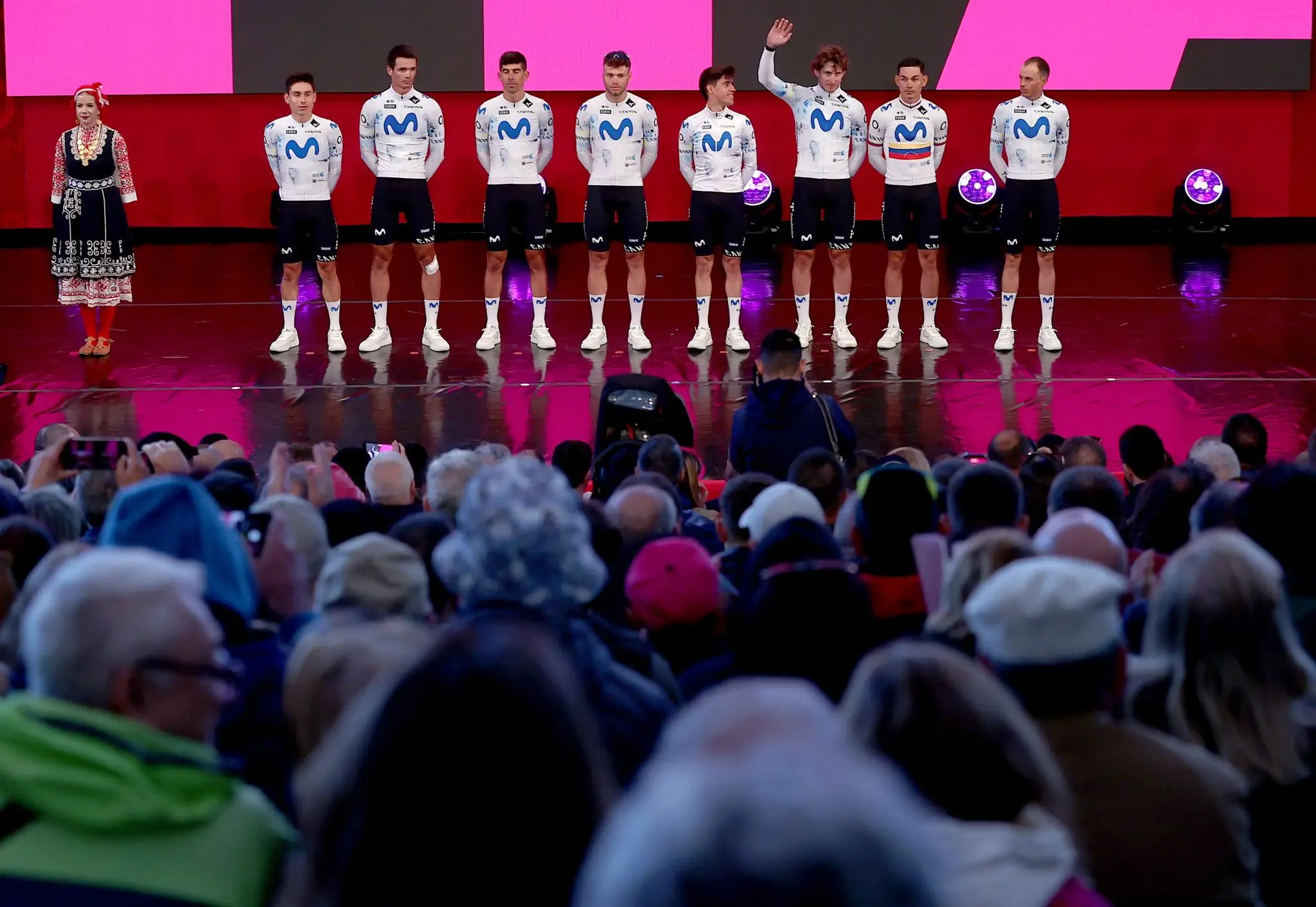Giro d'Italia cycling tour - Teams Presentation