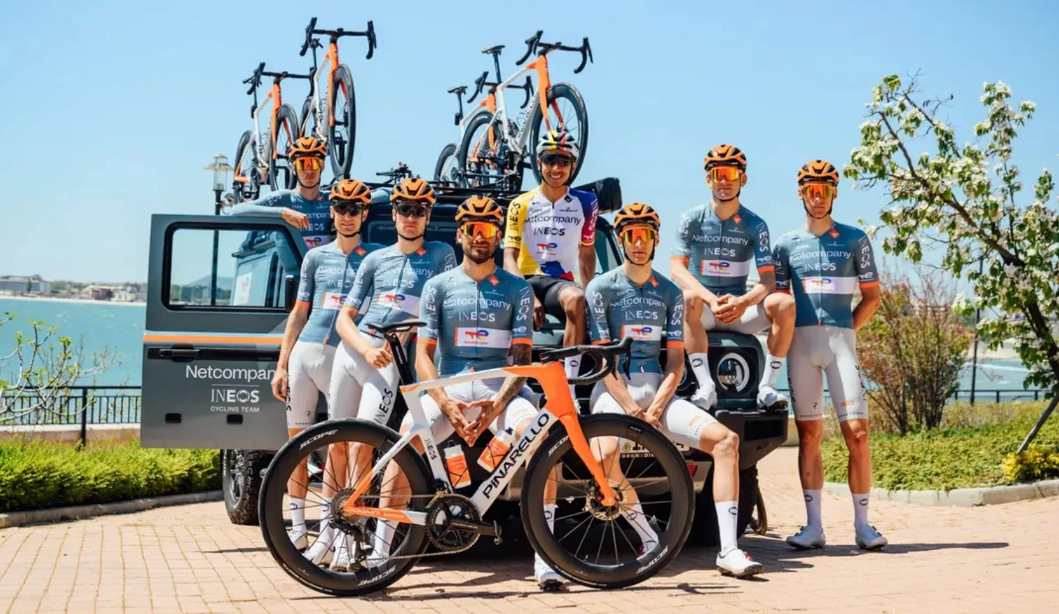 El equipo de Netcompany INEOS para el Giro d´Italia 2026