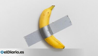 Roban la banana de Cattelan en una exposición del Pompidou-Metz