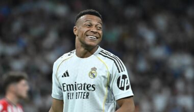 Kylian Mbappé, delantero del Real Madrid