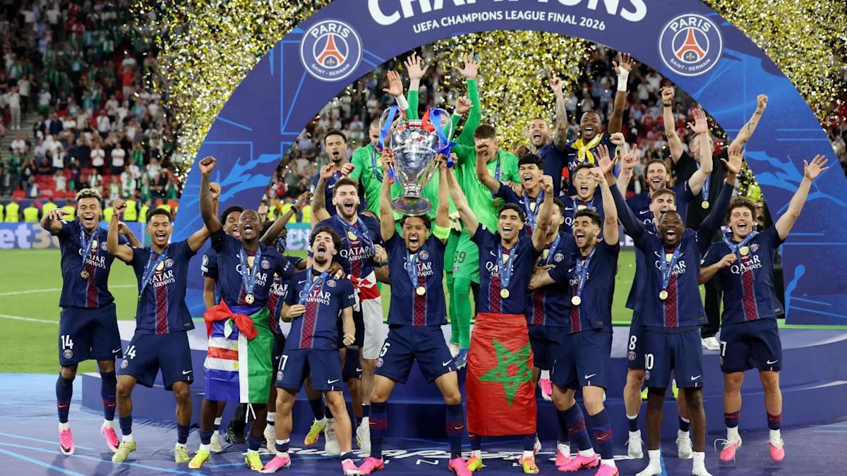 PSG presume múltiples récords junto a bicampeonato de Champions