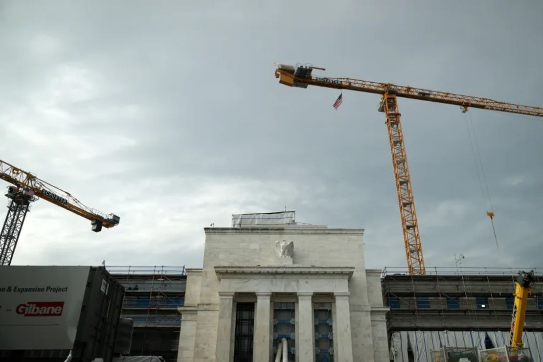 El edificio Marriner S. Eccles de la Reserva Federal el 6 de agosto de 2025 en Washington.