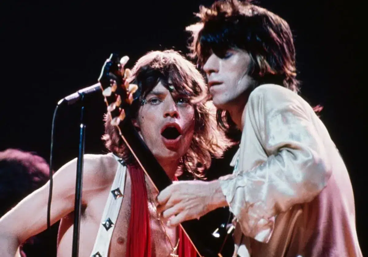 Mick Jagger y Keith Richards