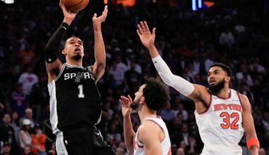 Knicks necesitan reaccionar tras su primera derrota desde abril y Spurs buscan empatar