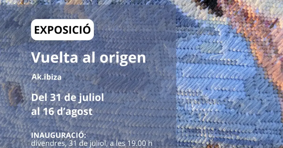 Can Jeroni acoge la exposición 'Vuelta al origen', de Ak.ibiza, a partir del 31 de julio