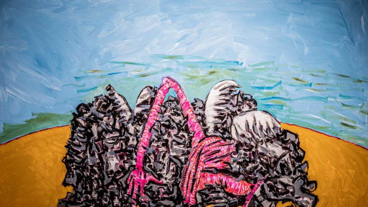Fernando Mastretta es un artista muy vinculado a Soria, como demuestran estas obras