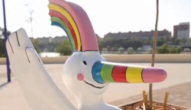 Roban la figura de Curro, la icónica mascota de la Expo 92, instalada en La Cartuja