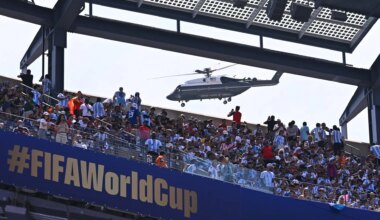 Gazpacho andaluz y pimientos de Padrón: los manjares en el palco durante la final del Mundial