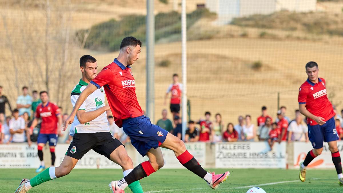 Primer triunfo con peaje Osasuna Racing