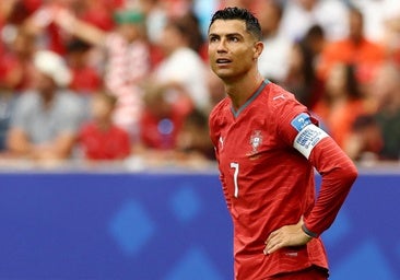 Cristiano se pica con las preguntas sobre Messi y se reivindica: «Dicen que estoy viejo y retirado»