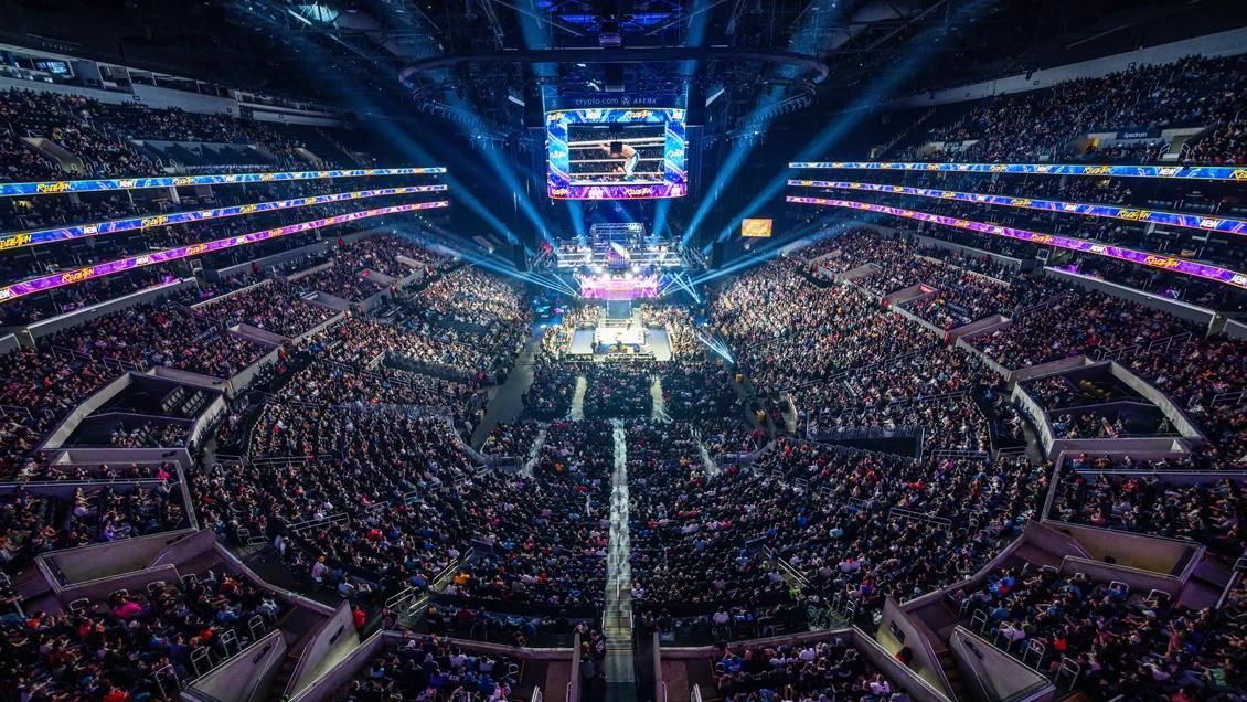 El Crypto.com Arena de Los Ángeles Lakers