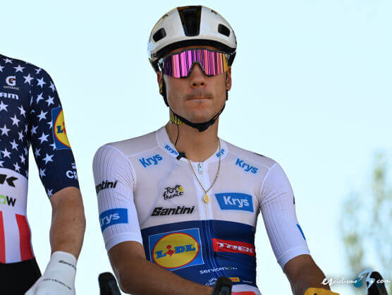 Tour de Francia: Juan Ayuso: "Una pena perder el maillot blanco, pero me evita todo el protocolo"