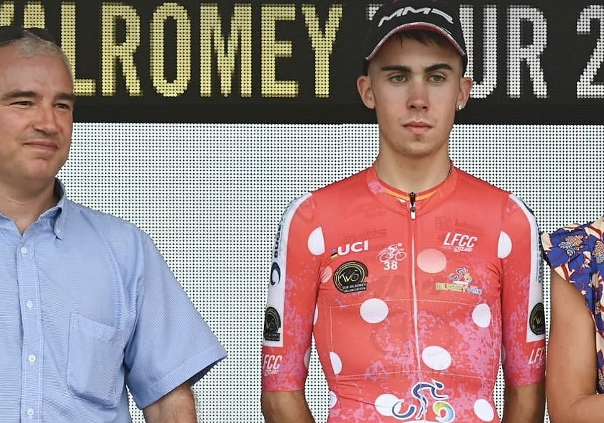 Benjamín Noval recorta distancias en el Valromey Tour