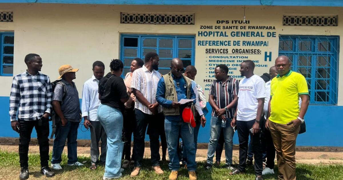 Trabajadores de centro de tratamiento del ébola en Congo se declaran en huelga por deuda salarial