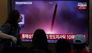Corea del Norte responde a las maniobras del Sur con el lanzamiento de misiles