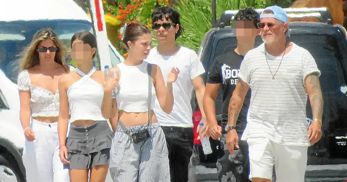 Las vacaciones más familiares de Alejandro Sanz en Mallorca