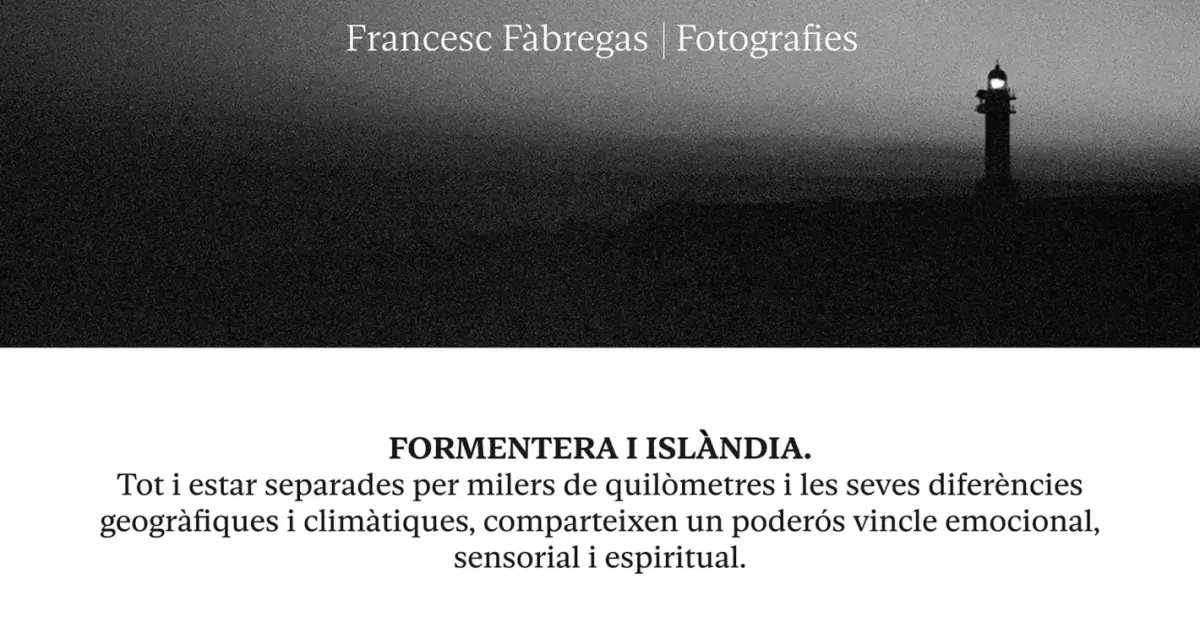 Formentera e Islandia se encuentran en «Formenlàndia»