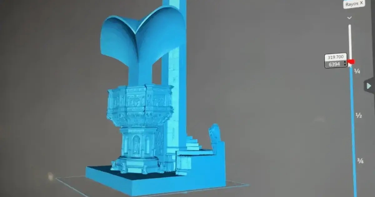 Reconstruyen digitalmente un tornavoz desaparecido de Gaudí en la Catedral de Mallorca