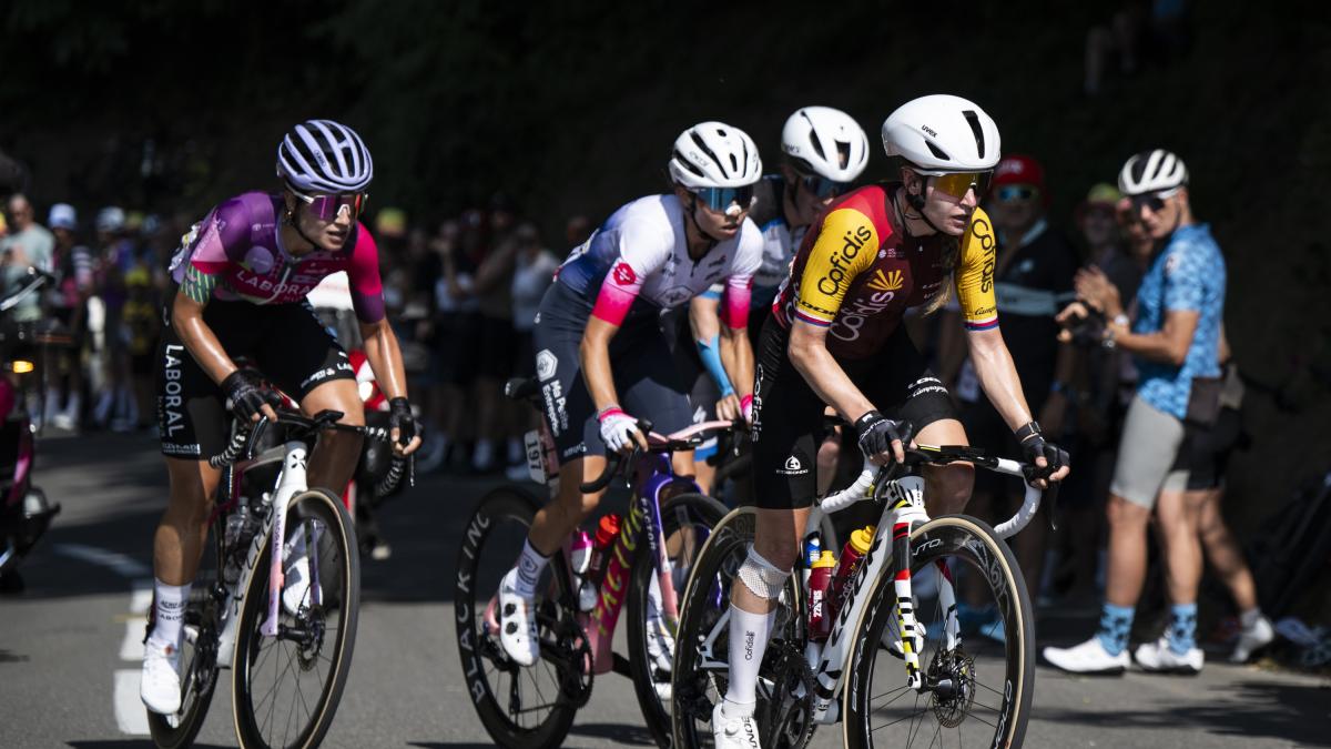 La navarra Idoia Eraso deja su huella en la primera etapa del Tour de Francia femenino