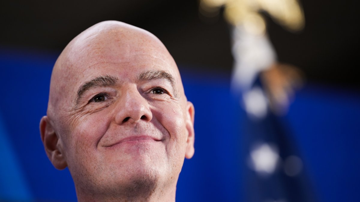 Gianni Infantino, presidente de la FIFA