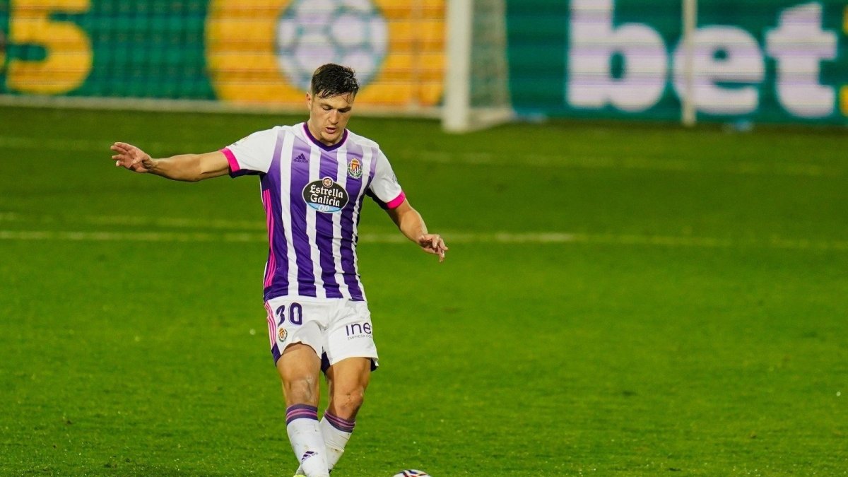 ubio, en su debut con el primer equipo cuando jugaba en el Promesas.