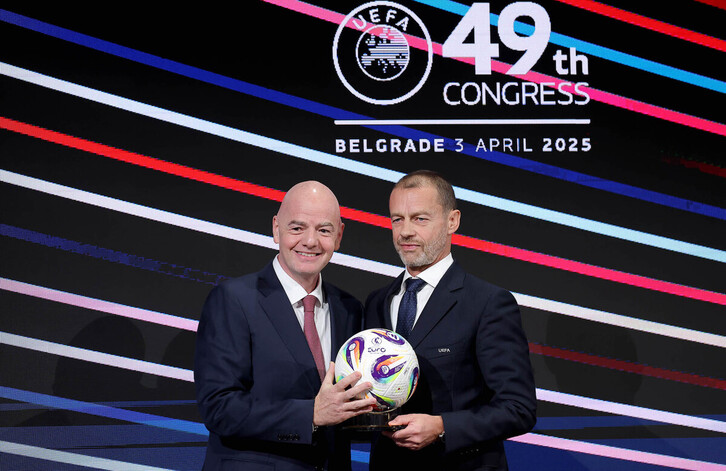 Aleksander Ceferin y Gianni Infantino no serán contrincantes electorales, pero sí enemigos.
