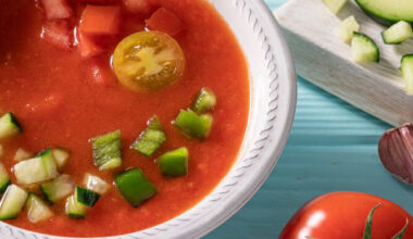 El consumo de gazpacho y salmorejo preparados crece un 15,2% y supera los 85 millones de litros