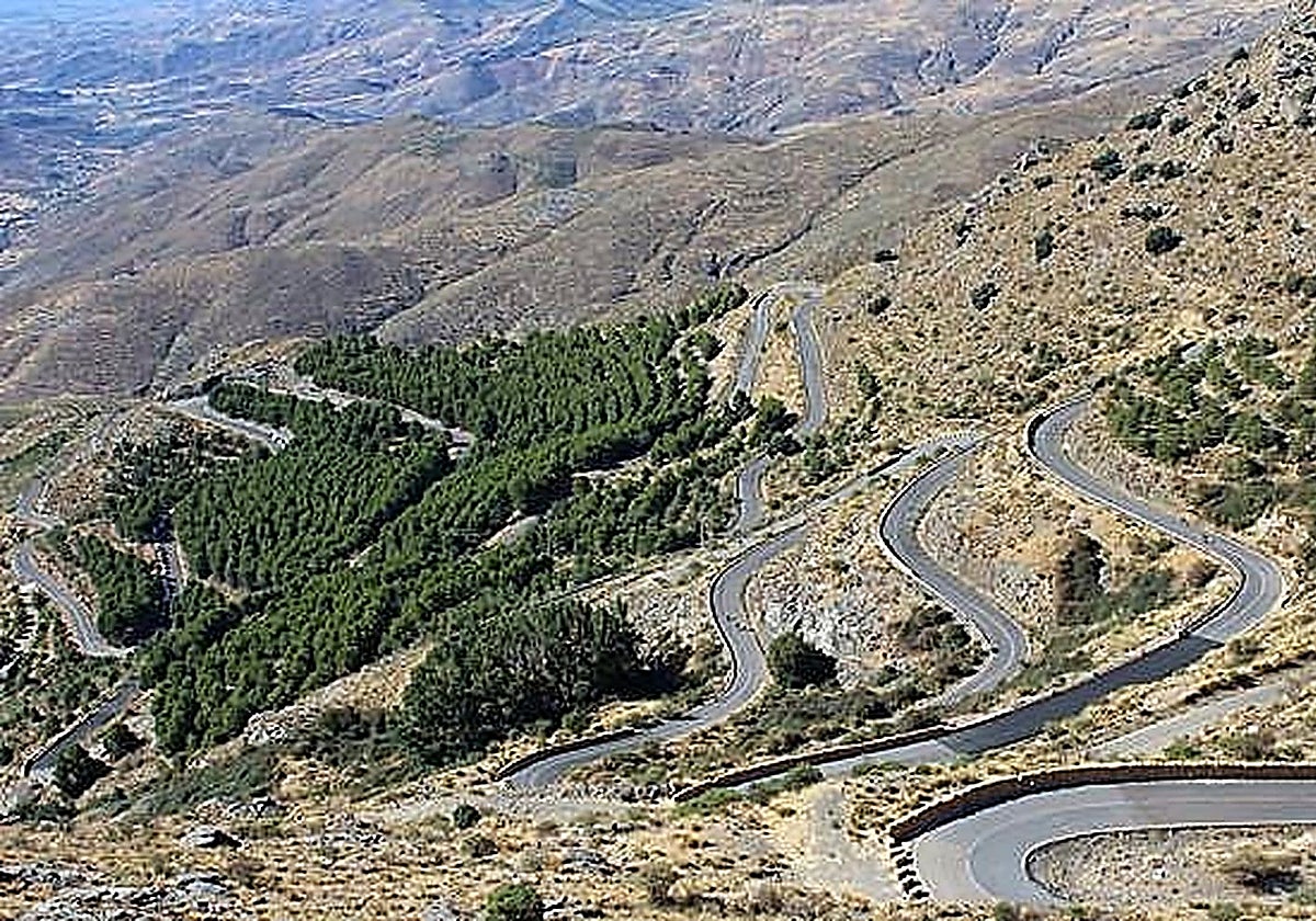 Velefique y el espejo de Alpe d'Huez (Aguilera)