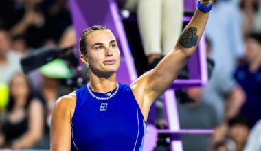 Aryna Sabalenka tras perder en Toronto