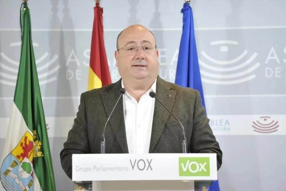 Juan José García, consejero de Agricultura, Ganadería y Medio Natural de la Junta de Extremadura.