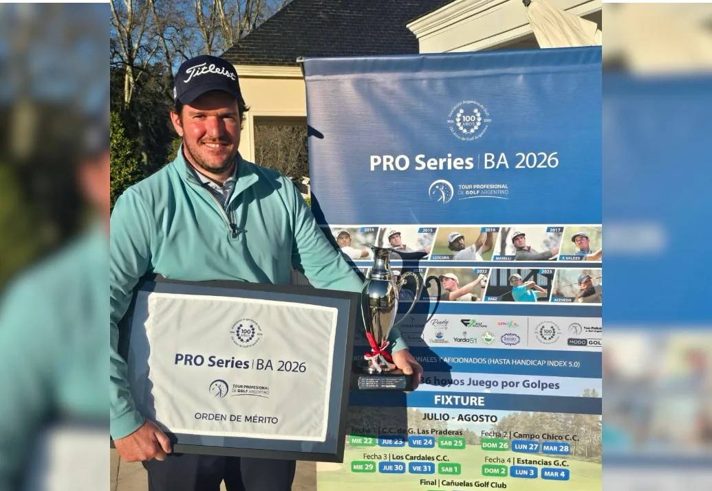 Golf: Antonio Maciel fue segundo en la final y se consagró en el Ranking – La Voz del Pueblo