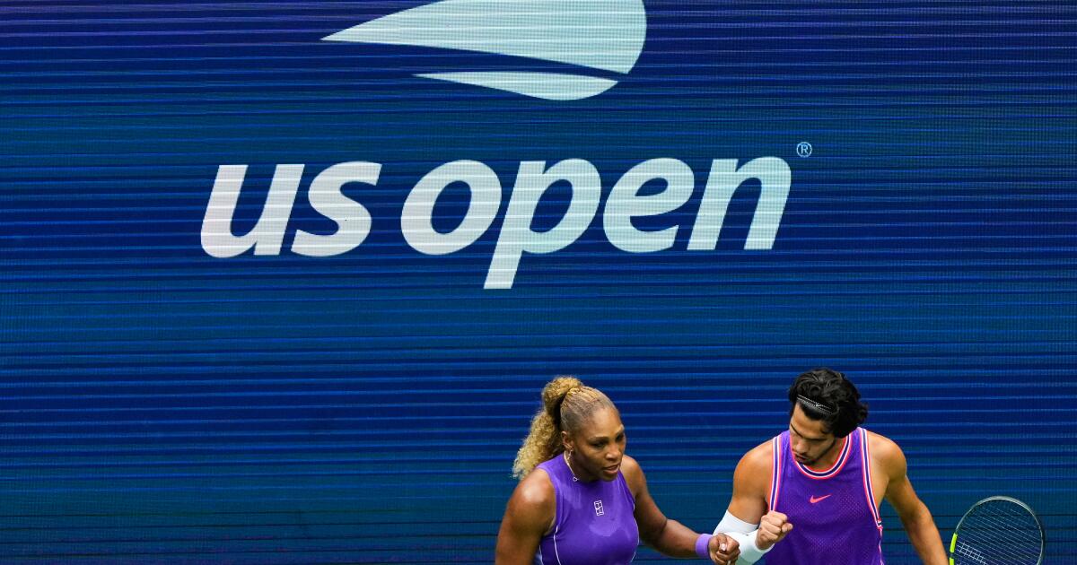 Serena Williams y Carlos Alcaraz quedan eliminados en dobles mixtos del US Open