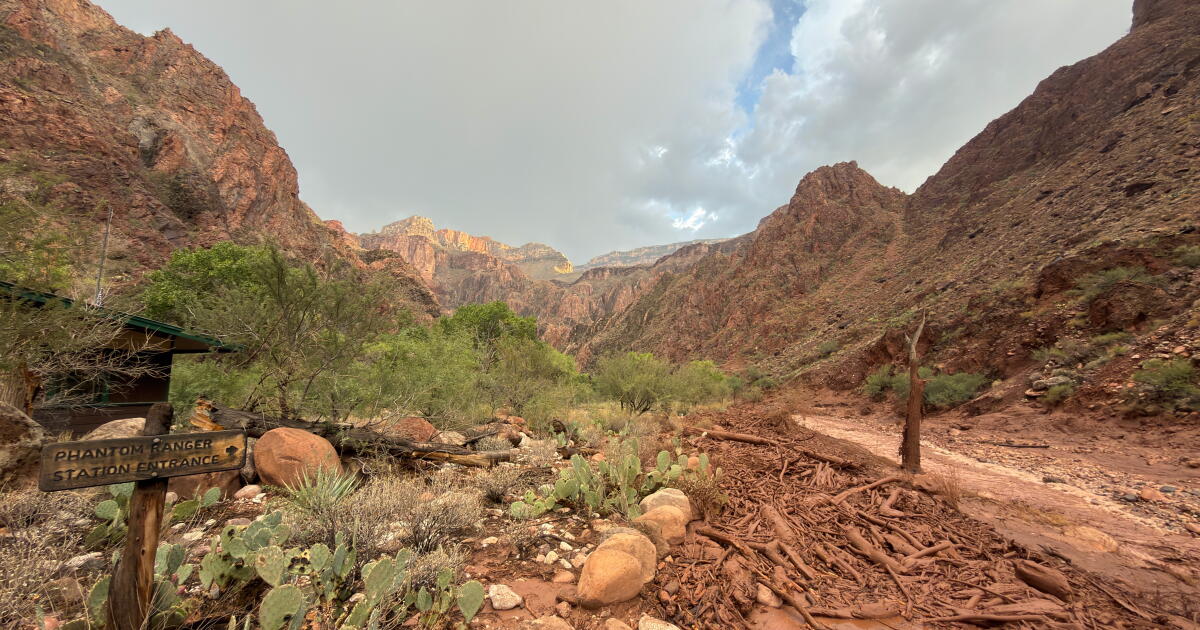 Inundación en el Gran Cañón inutiliza tubería de agua que abastece a los turistas, dicen autoridades