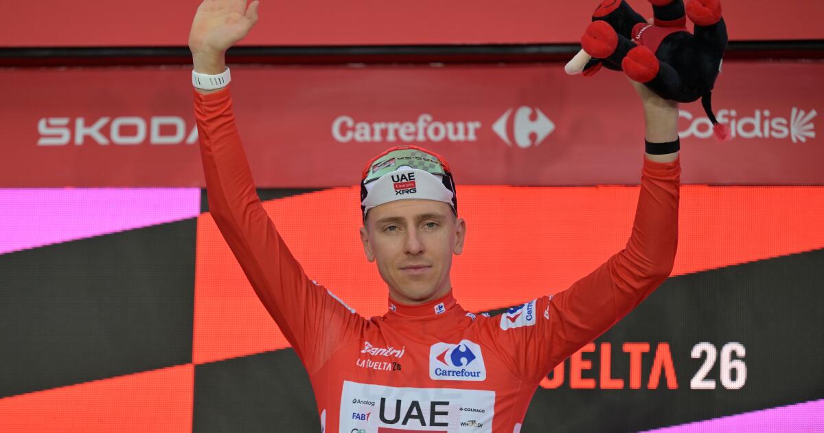 Con un final explosivo, Pogačar gana la primera etapa de la Vuelta a España