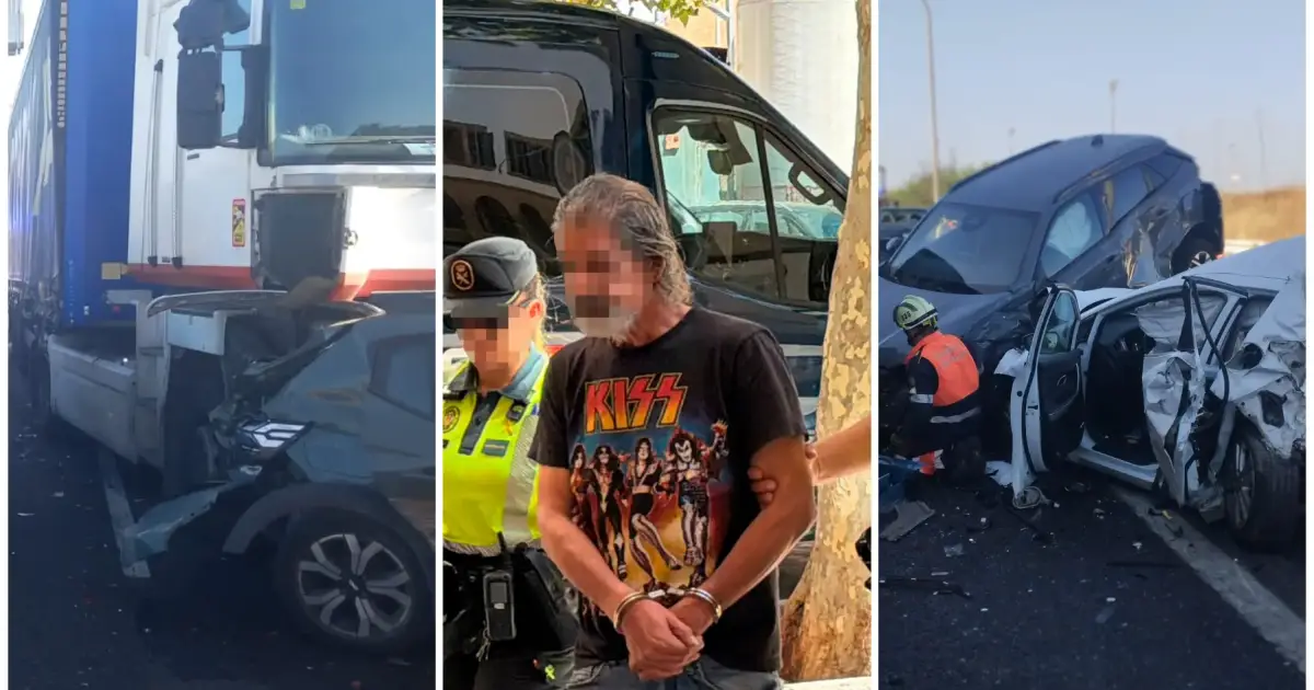 El conductor del tráiler que provocó el accidente múltiple tenía el carné retirado desde abril