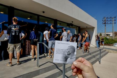 El crimen ha conmocionado la ciudad de Manresa. En la foto, el funeral de Carles Vilajosana