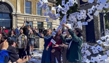 'Bienvenidos a Hogwarts': los fans de Harry Potter vuelven a celebrar un 1 de septiembre mágico