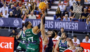 Notas a los jugadores del Unicaja tras ganar en Manresa