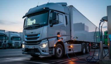 EU lockert CO2-Regeln für Lkw – Elektroboom trotz Marktrückgangs