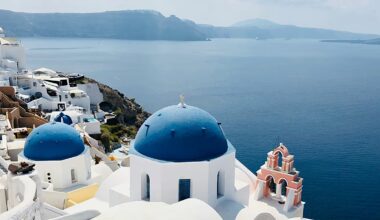 Touristenhochburgen in Europa: Griechenland liegt vorn