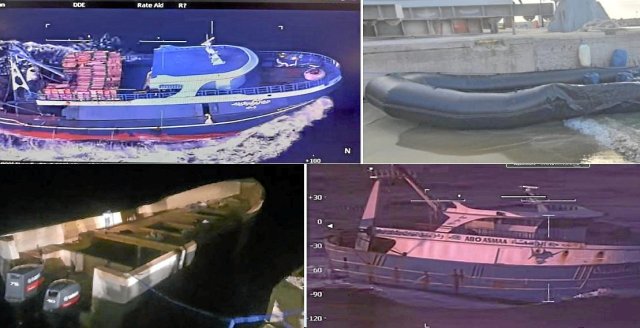 Bootstypen, mit denen Geflüchtete aus Libyen wegen europäischer Einreisebeschränkungen das Mittelmeer überqueren müssen (Symbolbild).