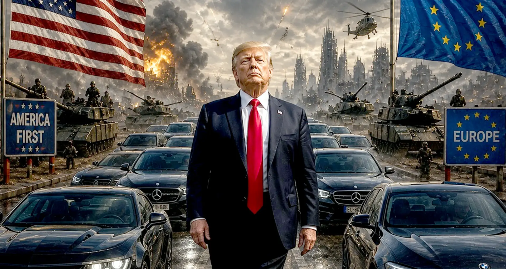 Trump reignites trade war with tariffs on EU cars