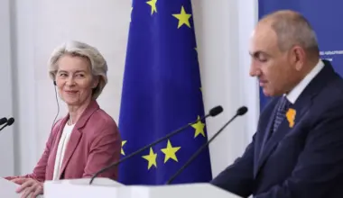 Von der Leyen says EU will support Armenia amid Russian economic pressure