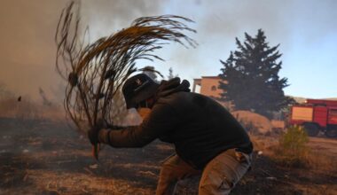 Europe's hot and dry summer takes its toll with fires in France and Greece, and drought in U.K.