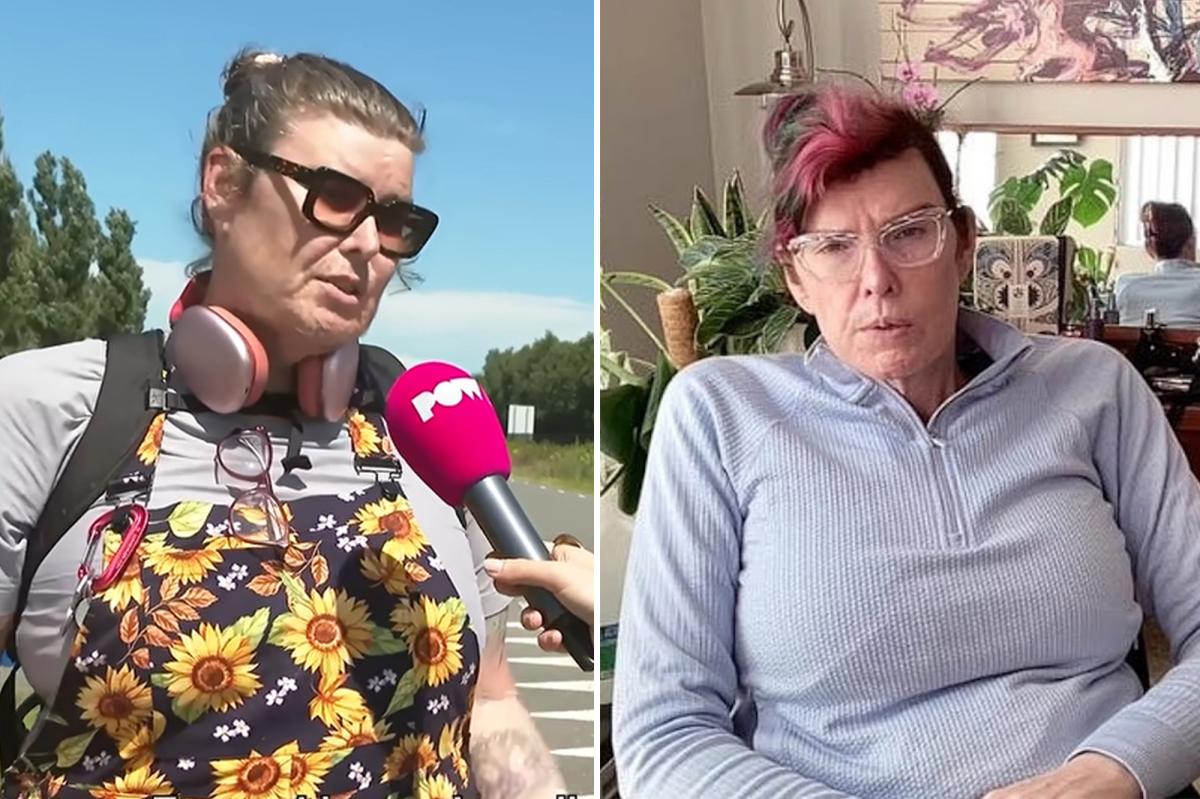Transgender American who fled US admits it was 'the dumbest thing' as returns home from European asylum center
