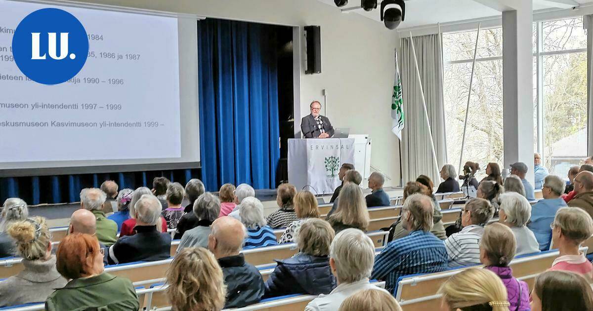 Kasviluento | "Lohjan luonto on erityinen" – Luontoillasta tuttu Henry Väre kertoi, mikä on Lohjan merkittävin harvinaisten kasvien alue | Paikalliset